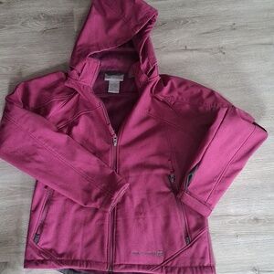 Free Country Jacket~ Soft Shell W/ Lining~ Size Large ~ Pink